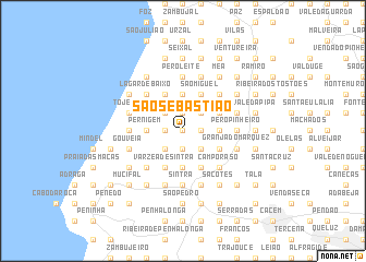 map of São Sebastião