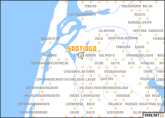 map of São Tiago
