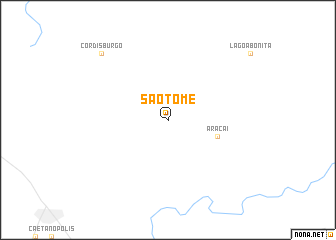 map of São Tomé