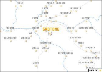 map of São Tomé