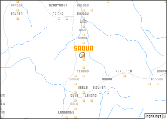 map of Saoua