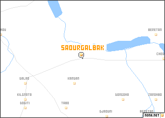 map of Saour Galbak