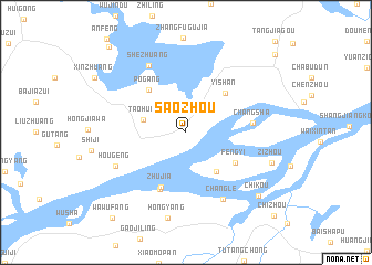 map of Saozhou