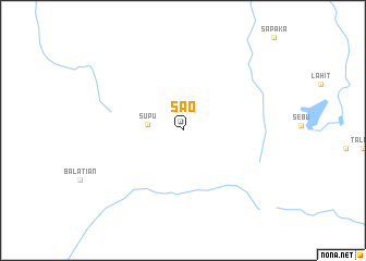 map of Sao