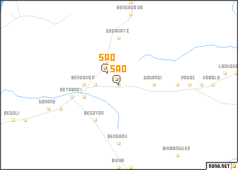 map of Sao