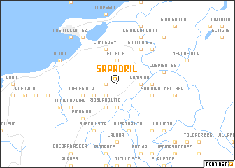 map of Sapadril