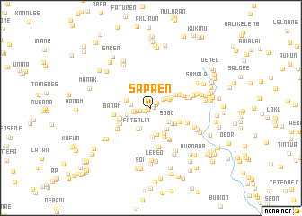 map of Sapaen