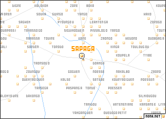 map of Sapaga