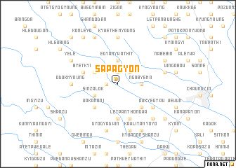 map of Sapagyon