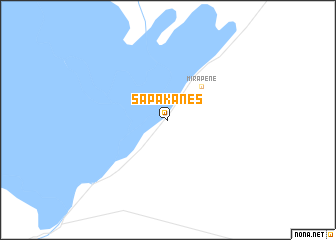 map of Sapakanes