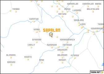 map of Sapalan