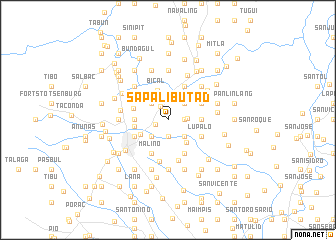 map of Sapalibutad