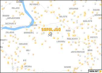 map of Sapalj Do