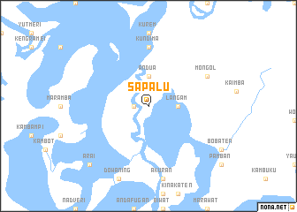 map of Sapalu