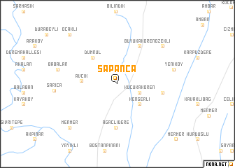 map of Sapanca