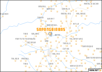 map of Sapangbiabas