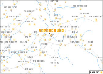map of Sapang Buho