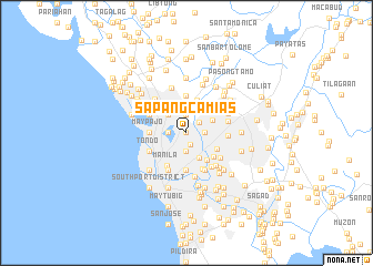 map of Sapang Camias