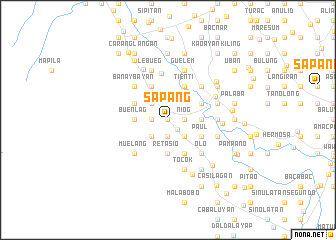 map of Sapang