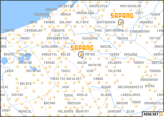 map of Sapang