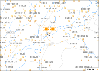 map of Sapang