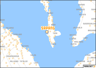 map of Sapang