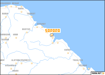 map of Sapara