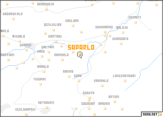 map of Sapʼarlo