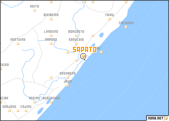 map of Sapato