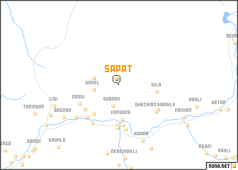 map of Sapat