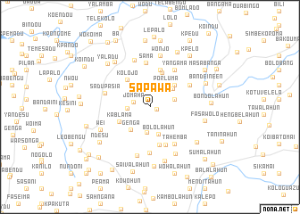 map of Sapawa