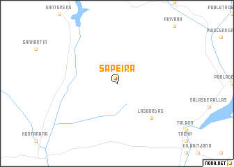 map of Sapeira
