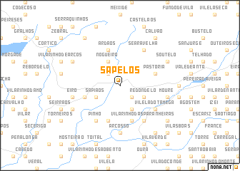 map of Sapelos