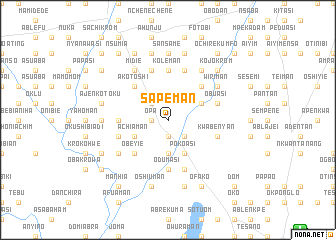 map of Sapeman