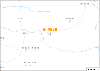 map of Sapezu