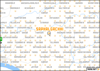 map of Sāphal Gāchhi