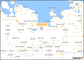 map of Sapi-an