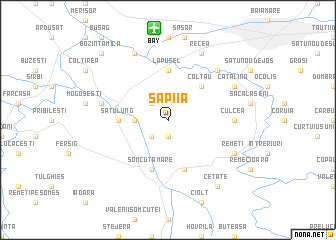 map of Săpîia