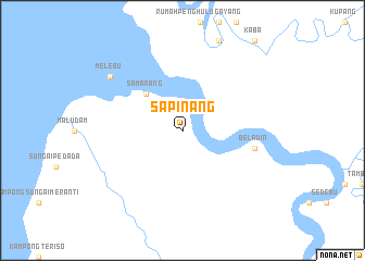 map of Sapinang