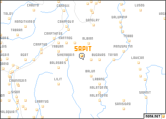 map of Sapit