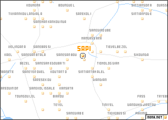 map of Sapi