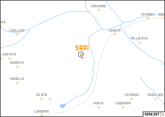map of Sapi