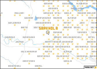 map of Sāpkhola