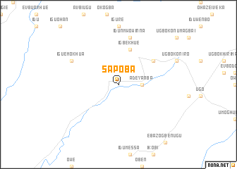 map of Sapoba