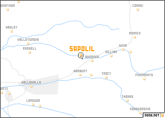 map of Sapolil