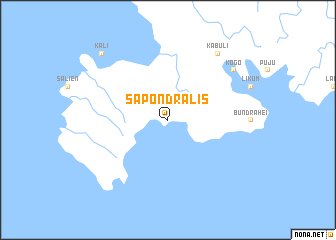 map of Sapondralis