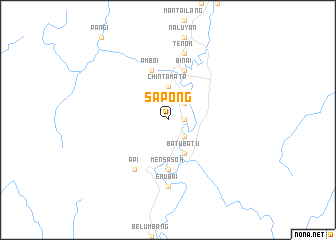 map of Sapong