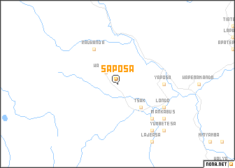 map of Saposa