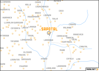 map of Sapotal