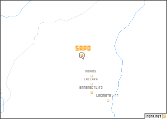 map of Sapo
